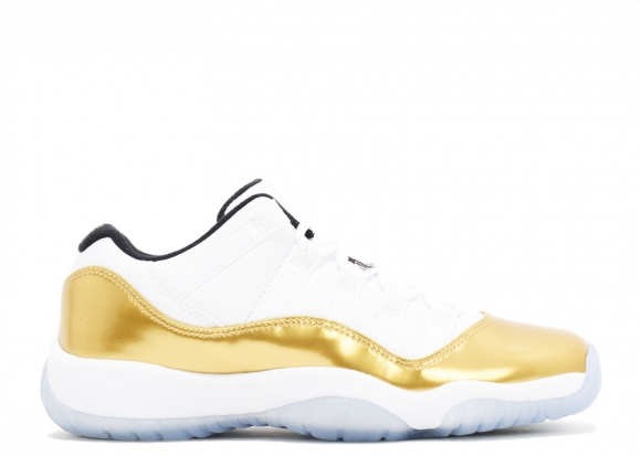 Air Jordan 11 Retro Low Bg (Gs) "Closing Ceremony" Blanc Or (528896-103)