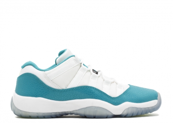 Air Jordan 11 Retro Low Gg (Gs) "Aqua Safari" Blanc Bleu (580521-143)