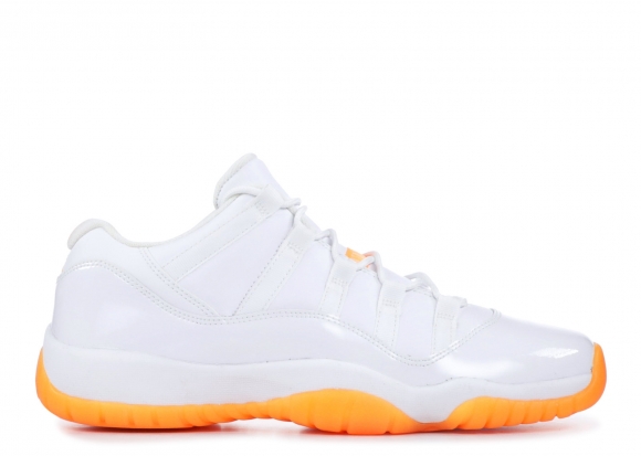 Air Jordan 11 Retro Low Gg (Gs) "Citrus" Blanc Orange (580521-139)