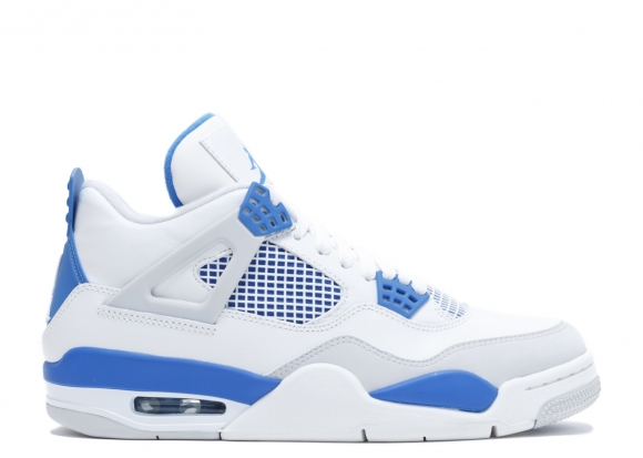 Air Jordan 4 Retro "2012 Release" Blanc Bleu (308497-105)