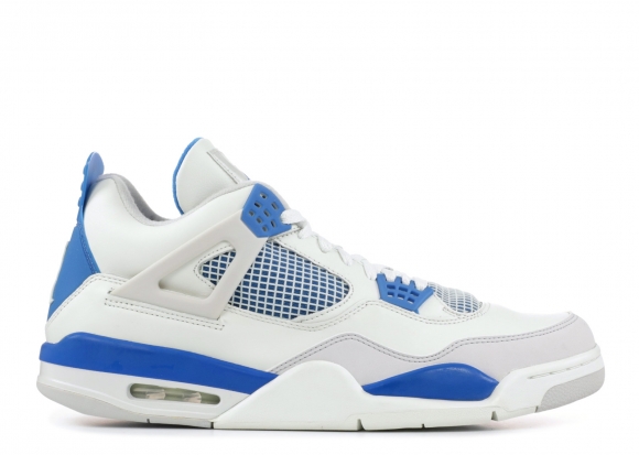 Air Jordan 4 Retro Blanc Bleu (308497-141)