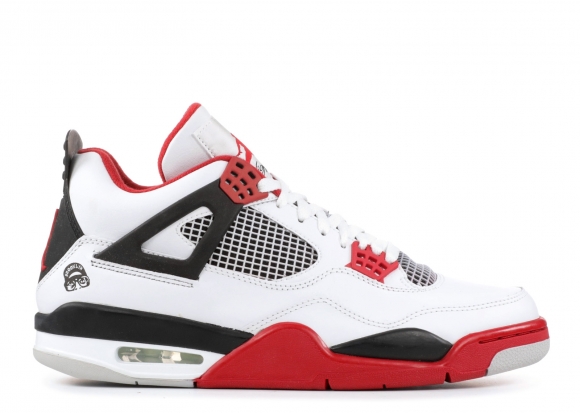 Air Jordan 4 Retro "Mars Blackmon" Blanc Rouge (308497-162)