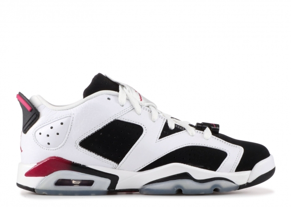 Air Jordan 6 Retro Low Gg (Gs) "Fuchsia" Blanc Noir (768878-107)