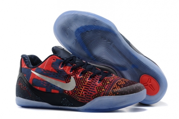 Nike Kobe IX 9 Rouge Noir Marine