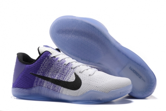 Nike Kobe XI 11 Pourpre Blanc