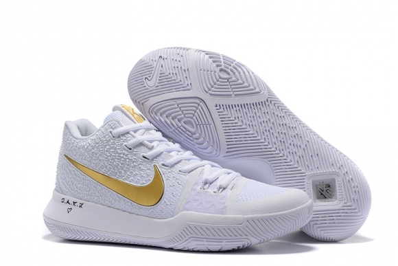 Nike Kyrie Irving III 3 Blanc Or