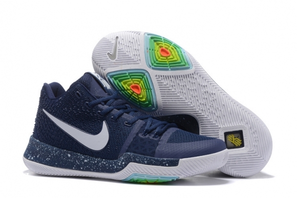 Nike Kyrie Irving III 3 Marine Blanc