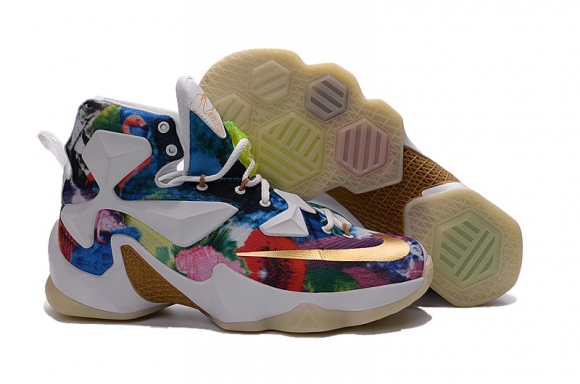 Nike Lebron XIII 13 "25K" Qs Blanc Multicolore