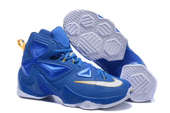 Nike Lebron XIII 13 Bleue Yellow White