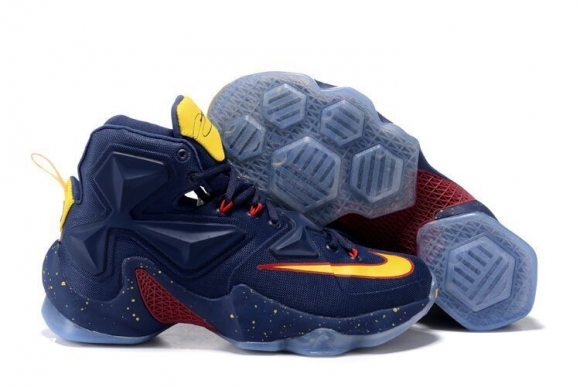 Nike Lebron XIII 13 Marine Jaune