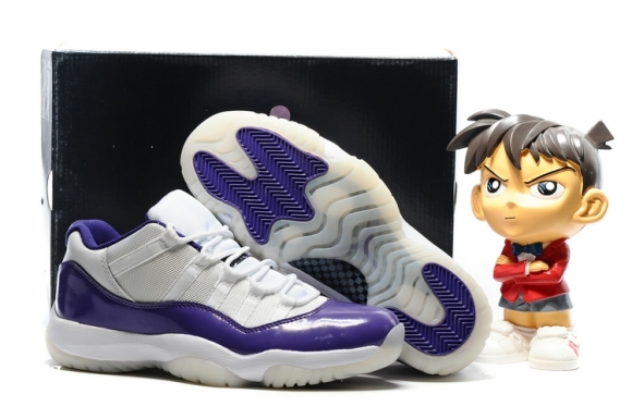 Air Jordan 11 Blanc Pourpre