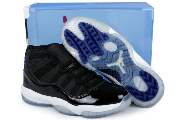 Air Jordan 11 Noir Bleu Blanc