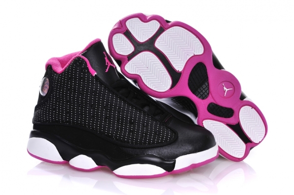 Air Jordan 13 Noir Rose Enfant