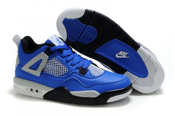 Air Jordan 4 Bleu Enfant