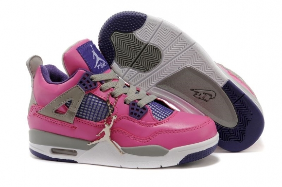 Air Jordan 4 Rose Enfant