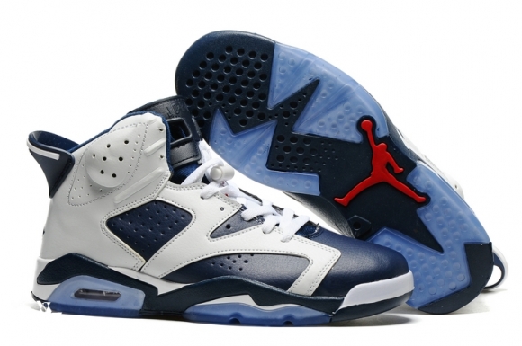 Air Jordan 6 Foncé Bleu