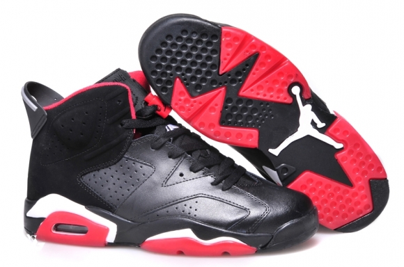 Air Jordan 6 Noir Rouge Rose