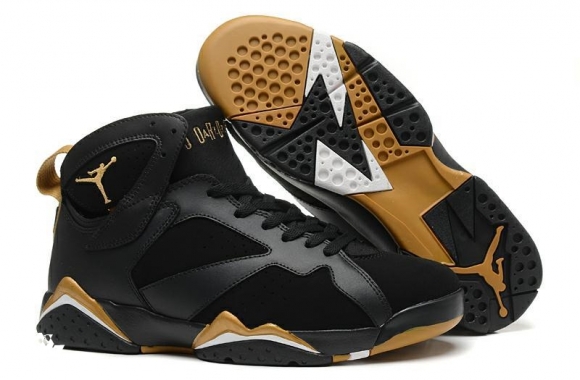 Air Jordan 7 Noir Or