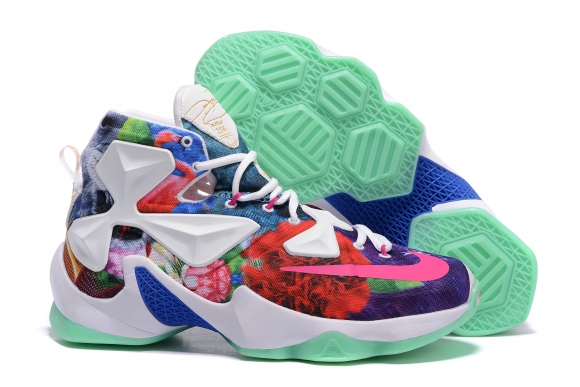 Nike Lebron 13 Multicolore Blanc