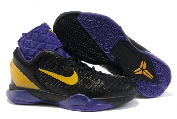 Nike Zoom Kobe 7 Pourpre Noir Jaune