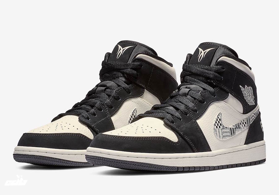 Achat / Vente Air Jordan 1 Mid Equality (2019) Noir Blanc ...