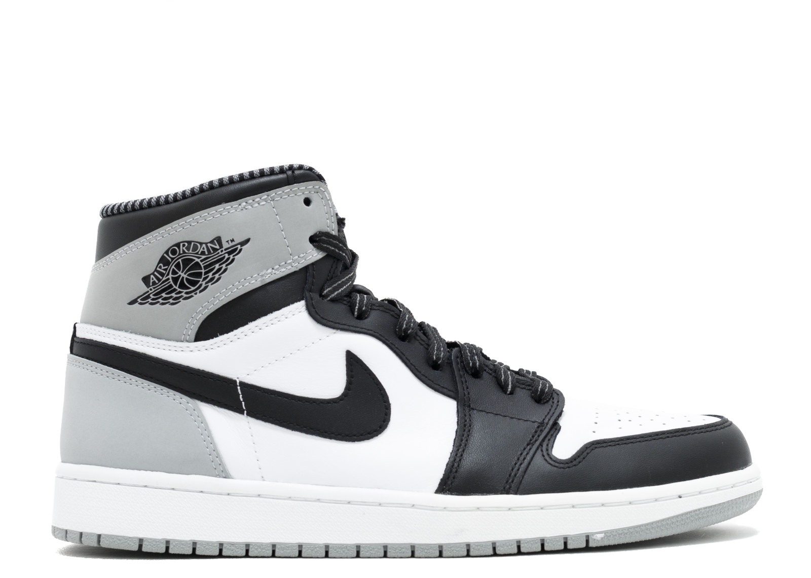 black white and grey jordan 1