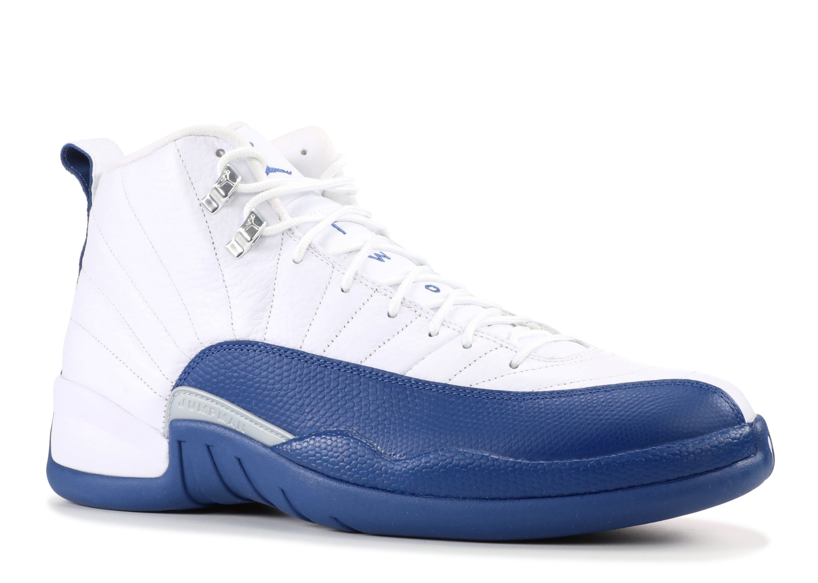 Achat / Vente Air Jordan 12 Retro French Bleue Blanc Bleu (130690-113 ...