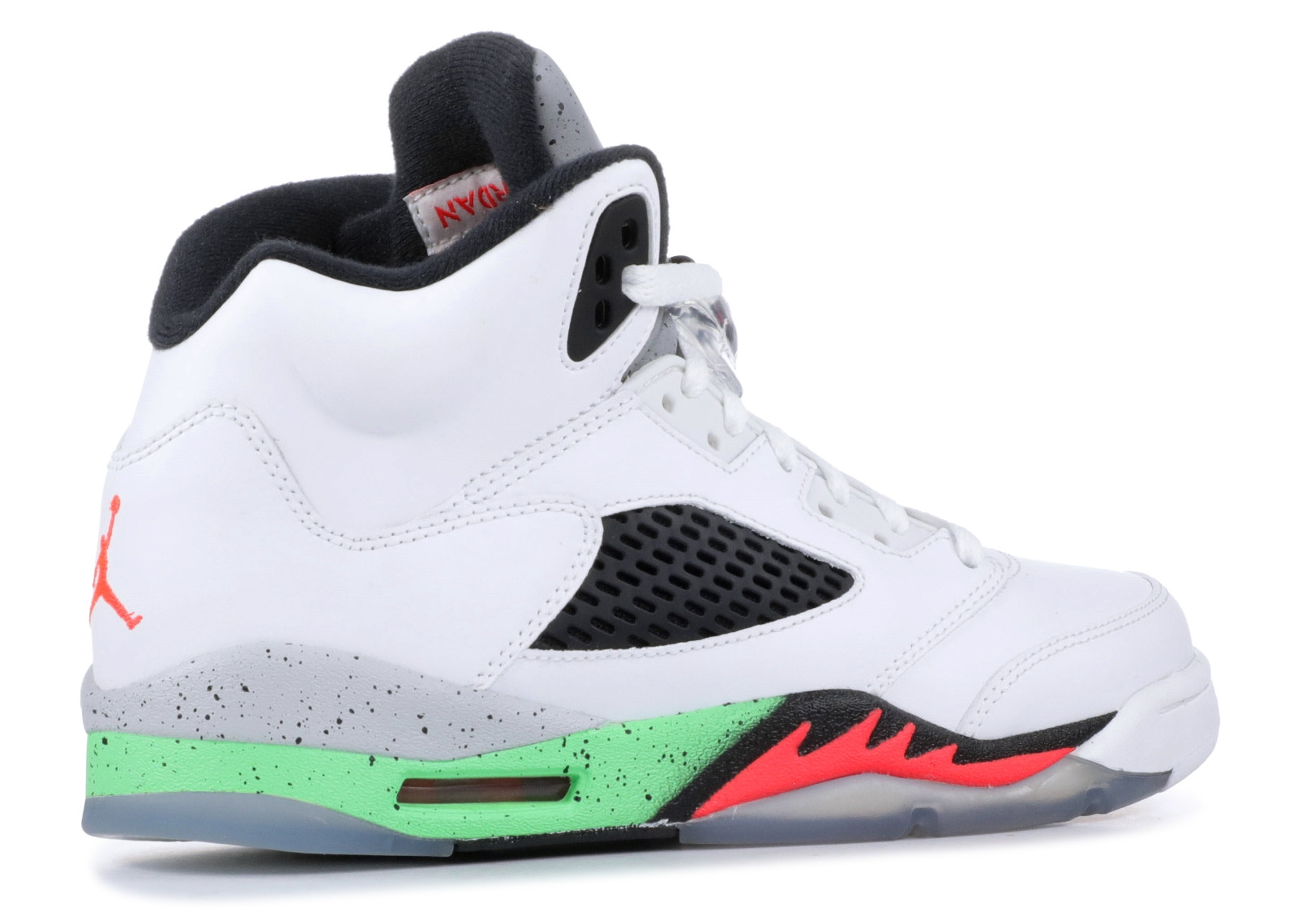 Achat / Vente Air Jordan 5 Retro (Gs) Pro Stars Blanc Rose Vert (440888 ...